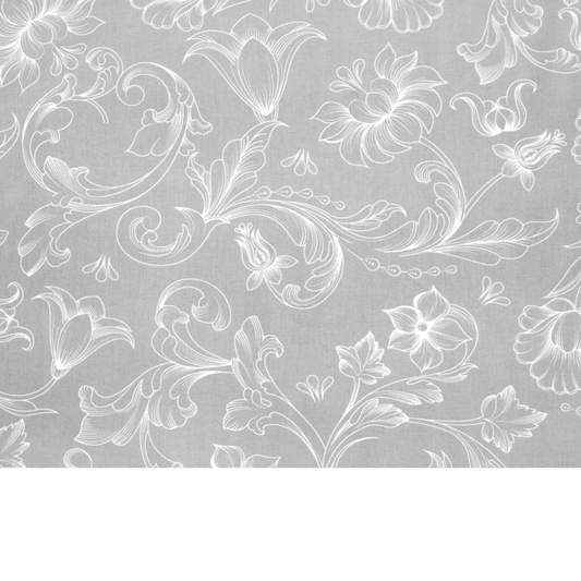 Tissu coton imprimé grandes fleurs