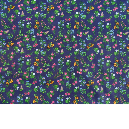 Tissu coton Motif fleurs