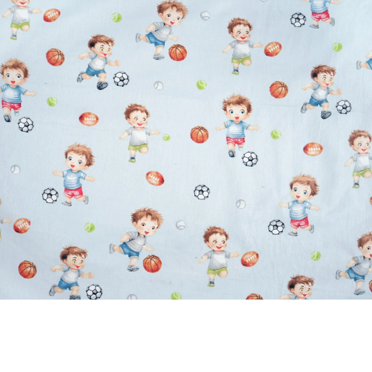 Tissu coton Motif football