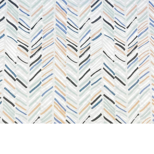 Tissu Coton Motif Géométrique