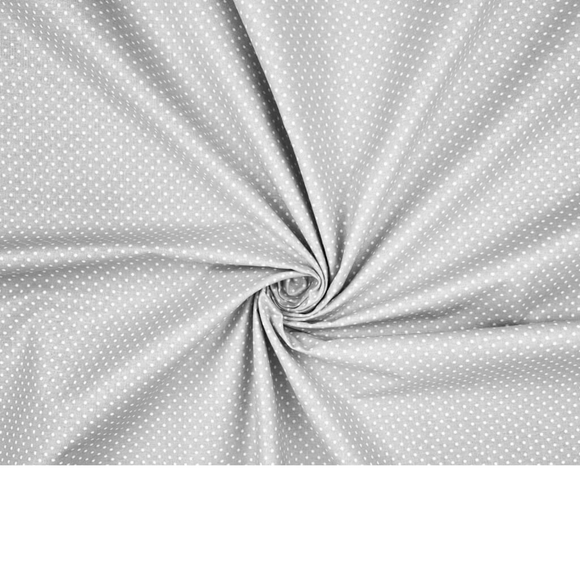 Tissu Coton Motif À Pois