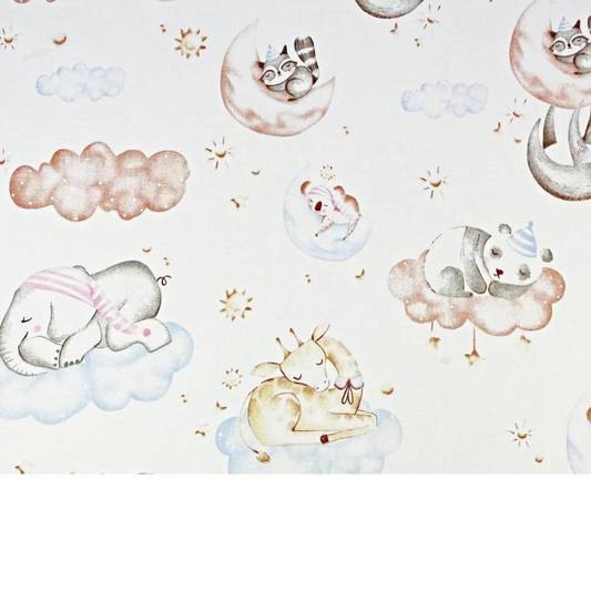 Tissu Coton Motif Animaux
