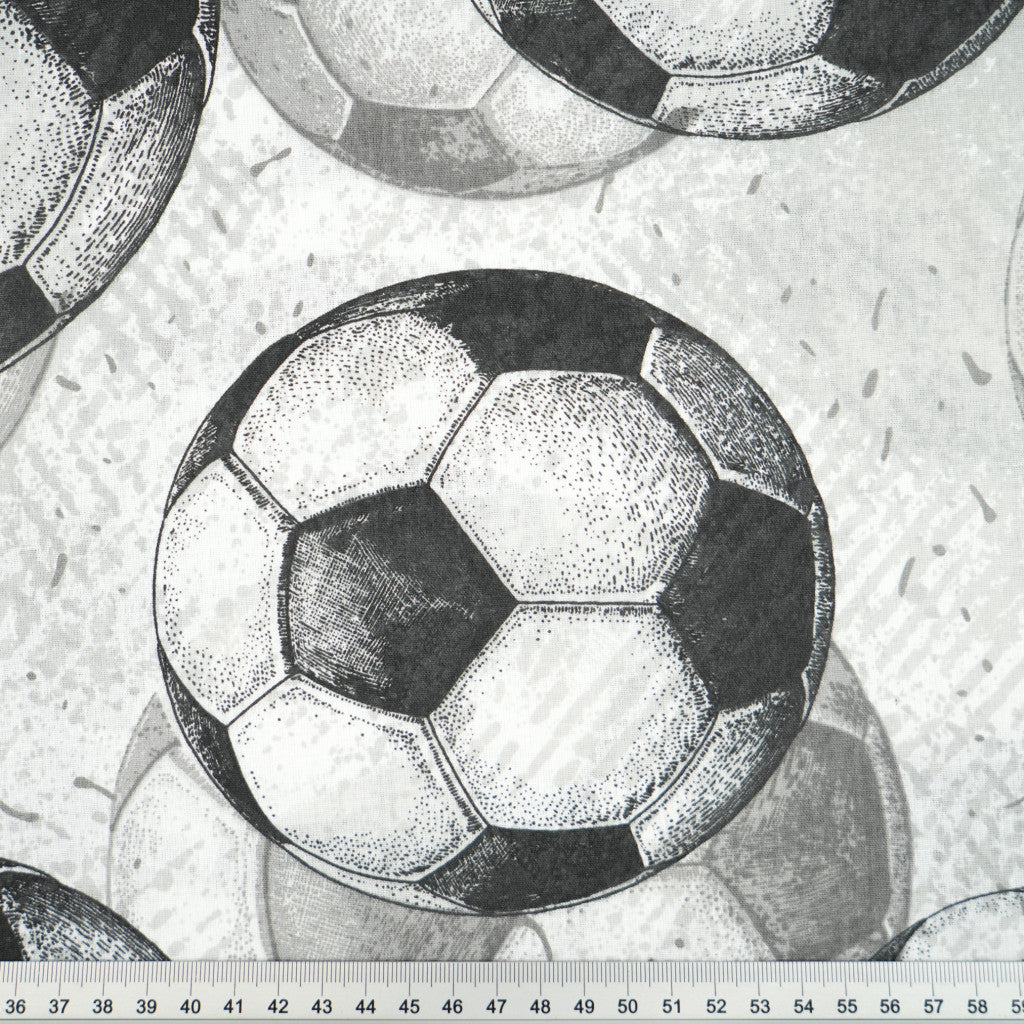 Tissu coton Motif football