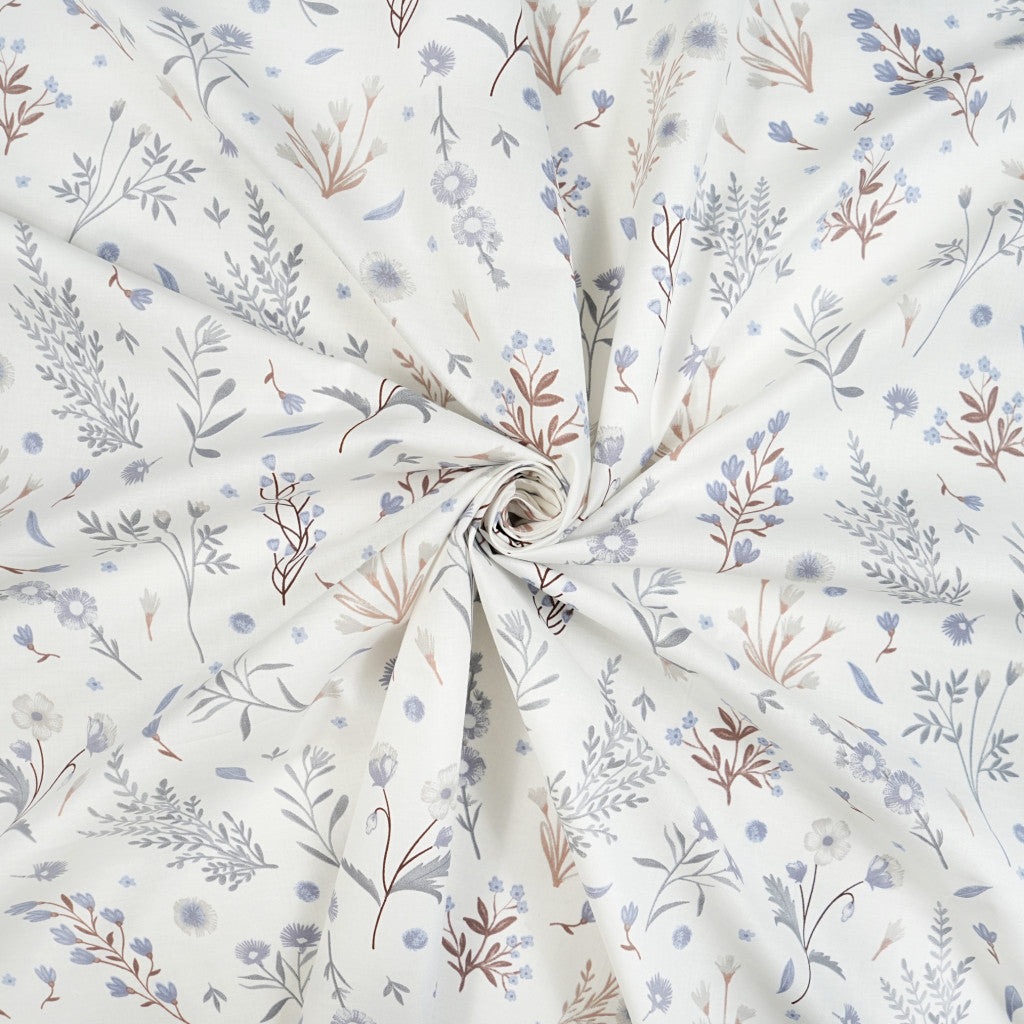 Tissu coton Motif fleurs
