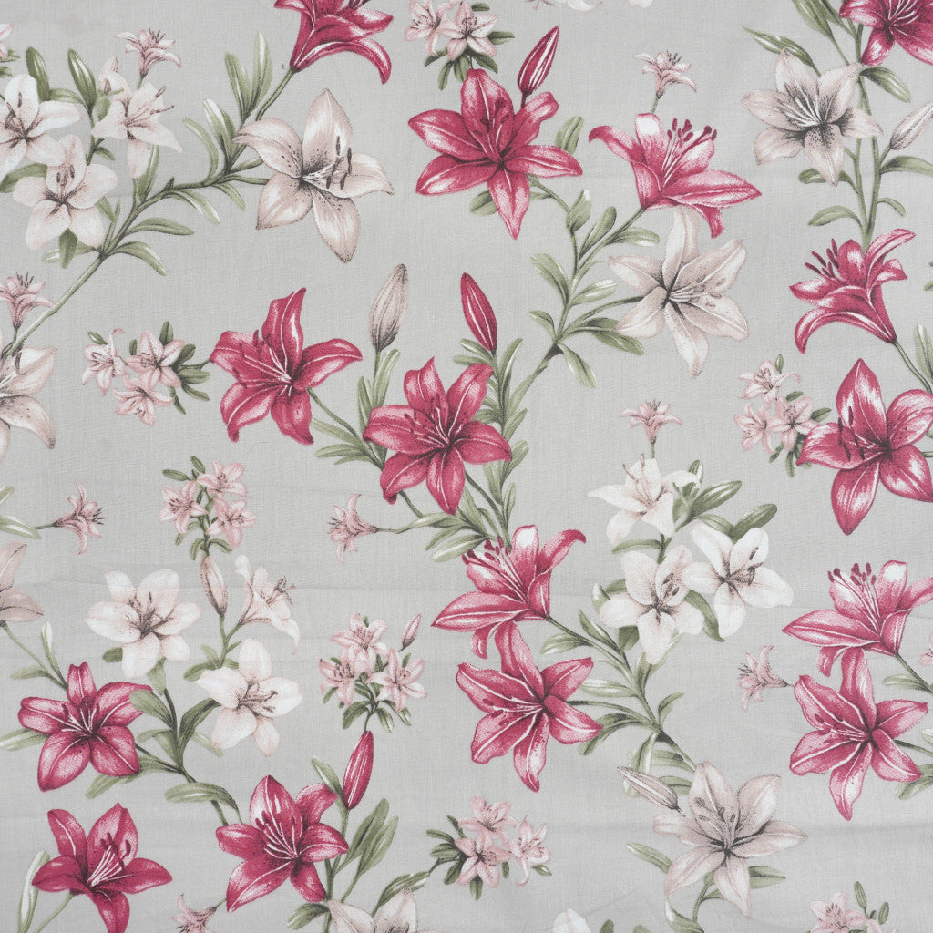 Baumwollstoff Blumenmuster