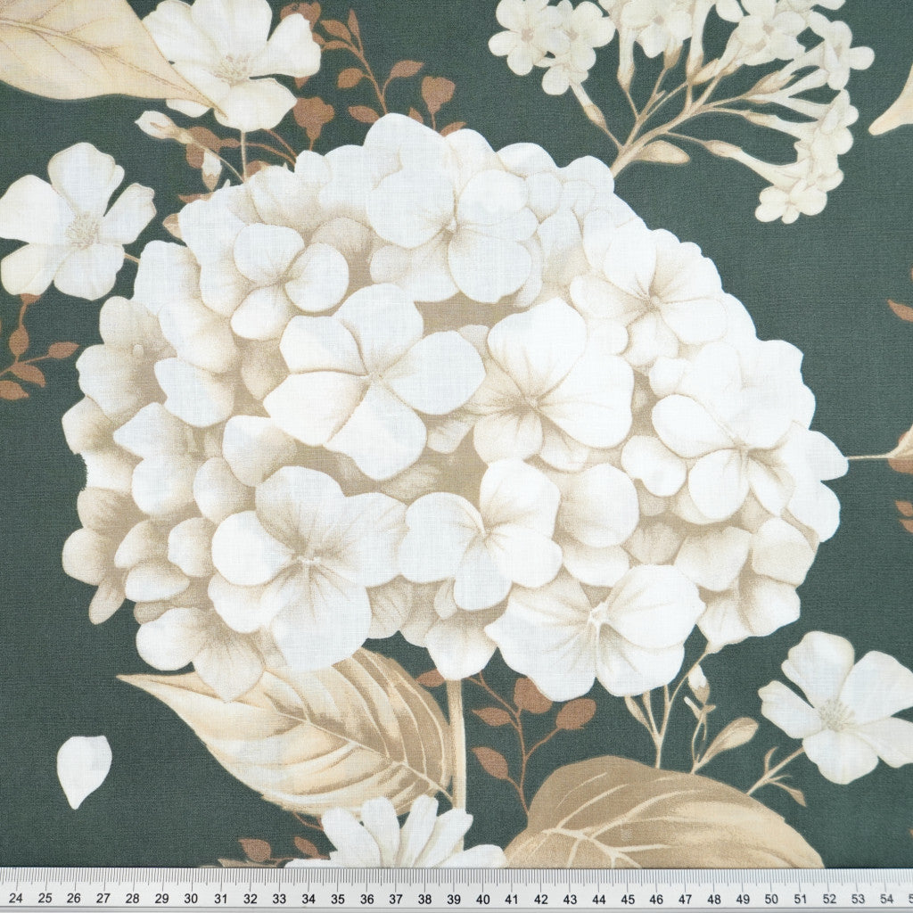 Tissu coton Motif grandes fleurs