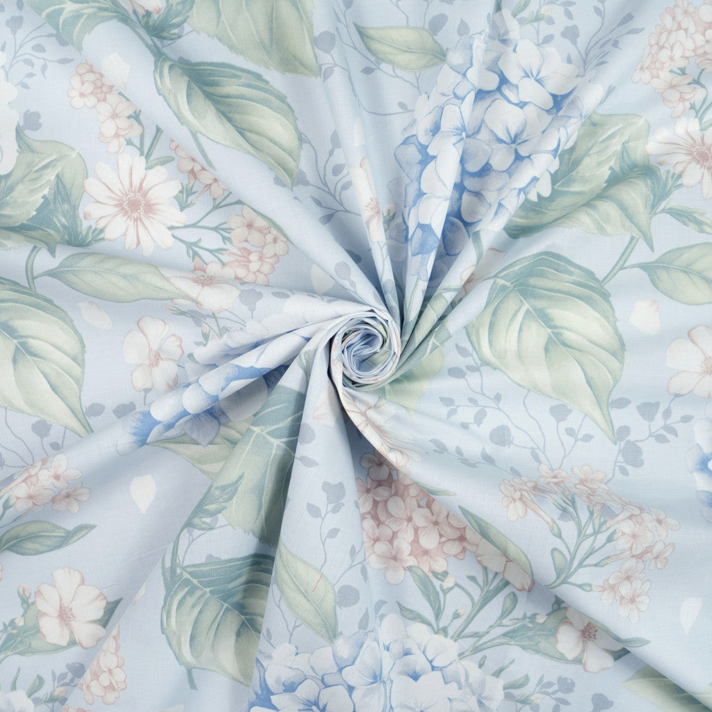 Tissu coton Motif grandes fleurs