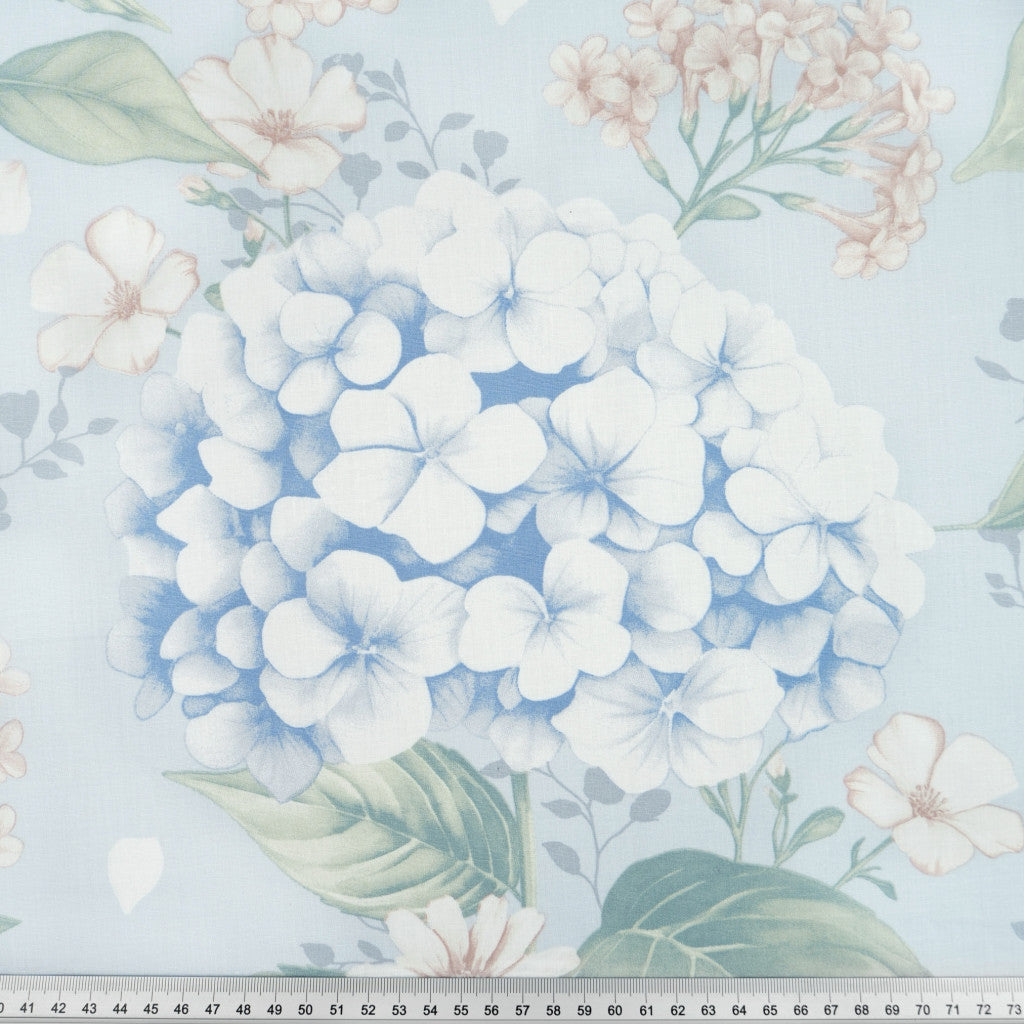 Tissu coton Motif grandes fleurs