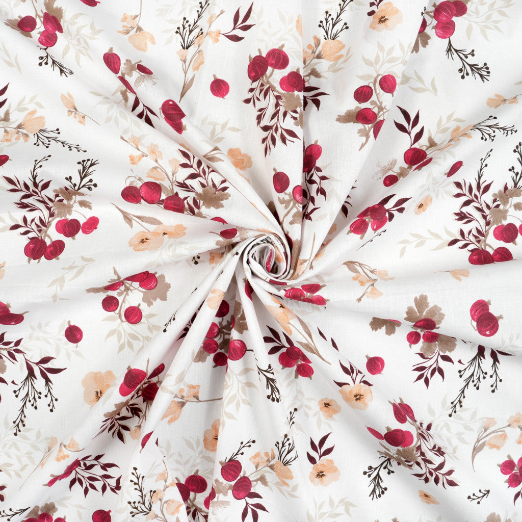 Tissu coton Motif fleurs
