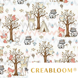 Tissu Coton Motif Animaux