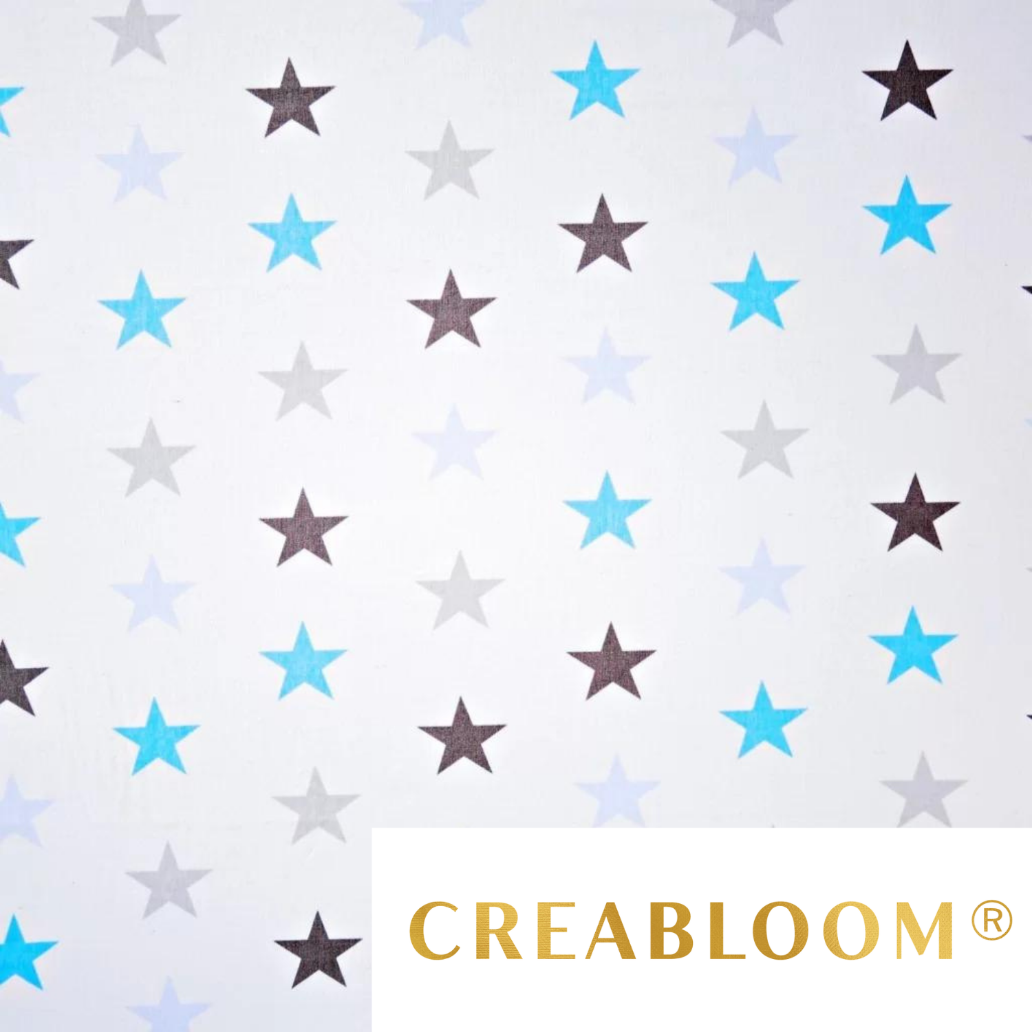 Tissu Coton Motif Étoiles