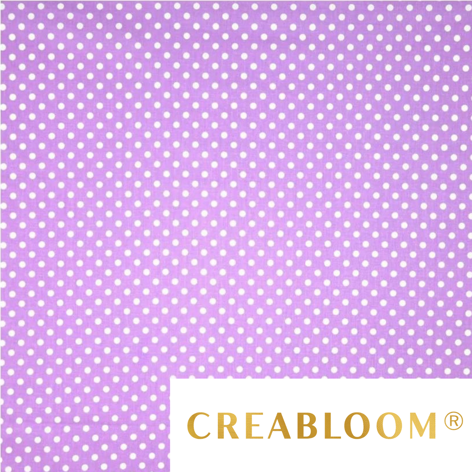 Tissu Coton Motif À Pois De 11Mm
