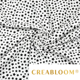 Tissu Coton Motif Étoiles