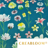 Tissu Coton Motif Fleurs