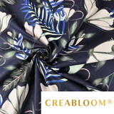 Tissu Coton Motif Fleurs