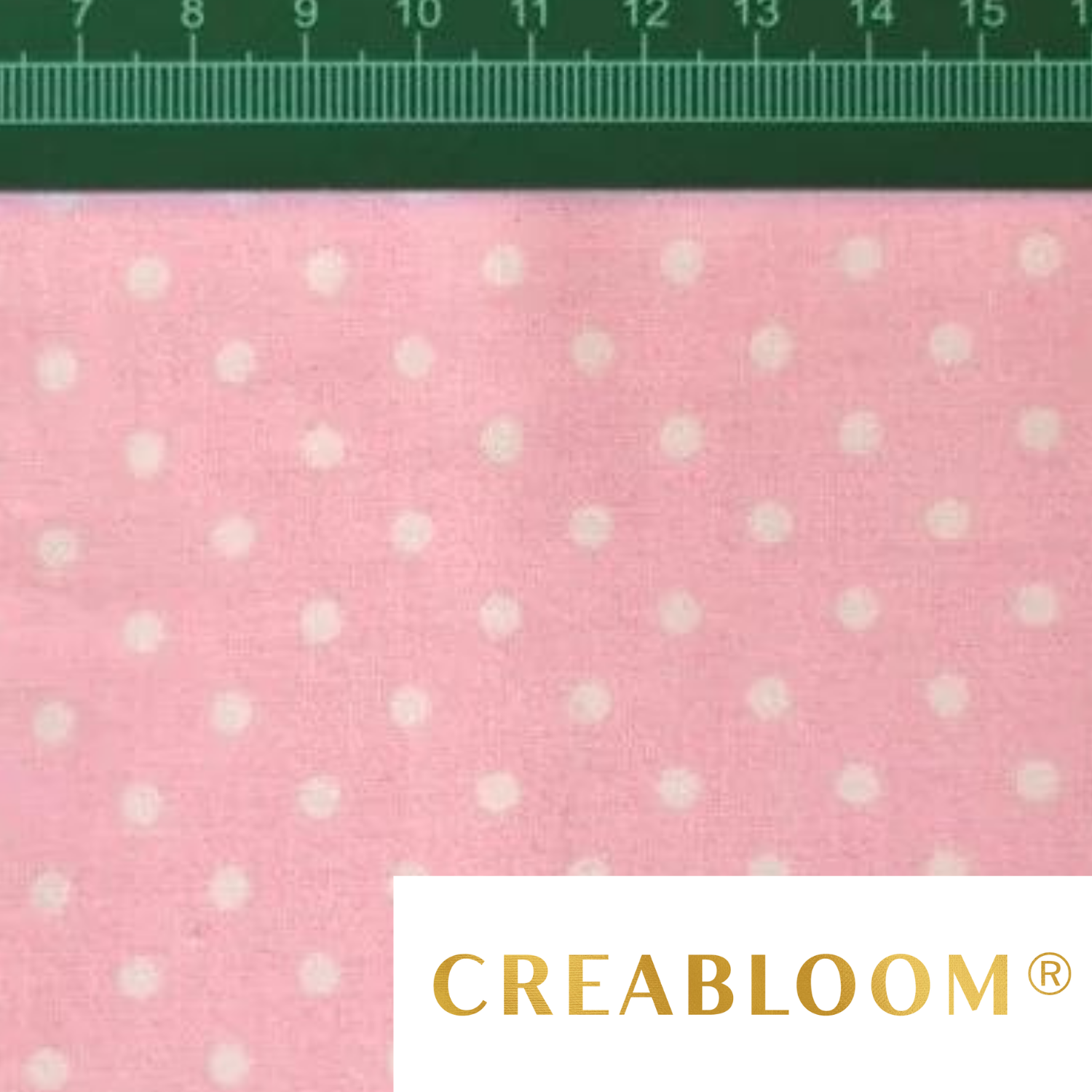 Tissu Coton Motif À Pois De 4Mm