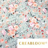 Tissu Coton Motif Fleurs