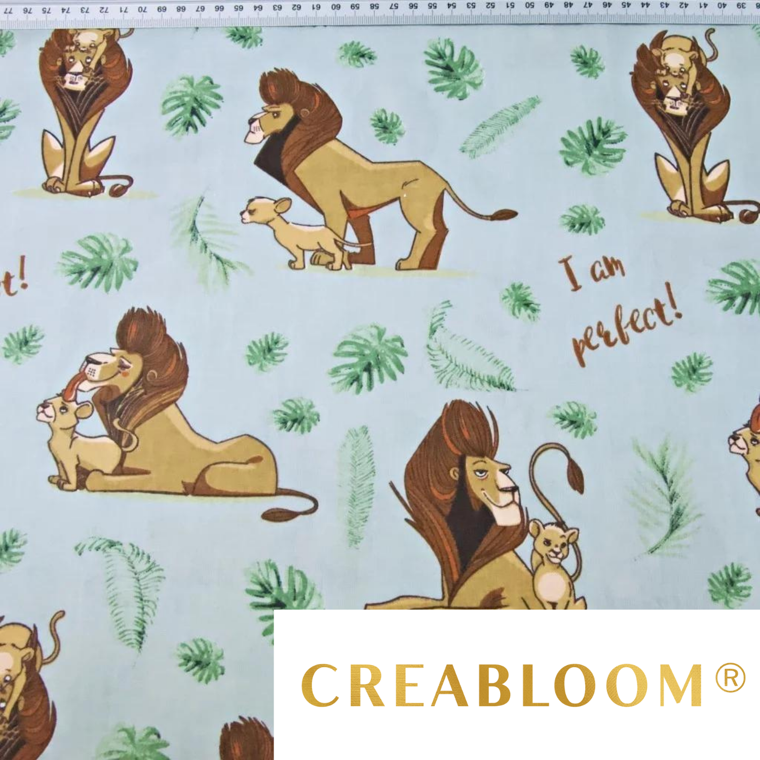 Tissu Coton Motif Animaux