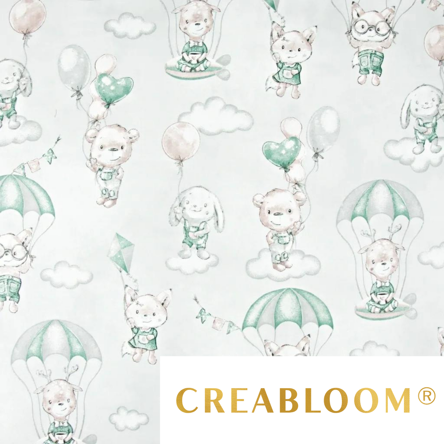 Tissu Coton Motif Animaux