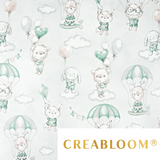 Tissu Coton Motif Animaux