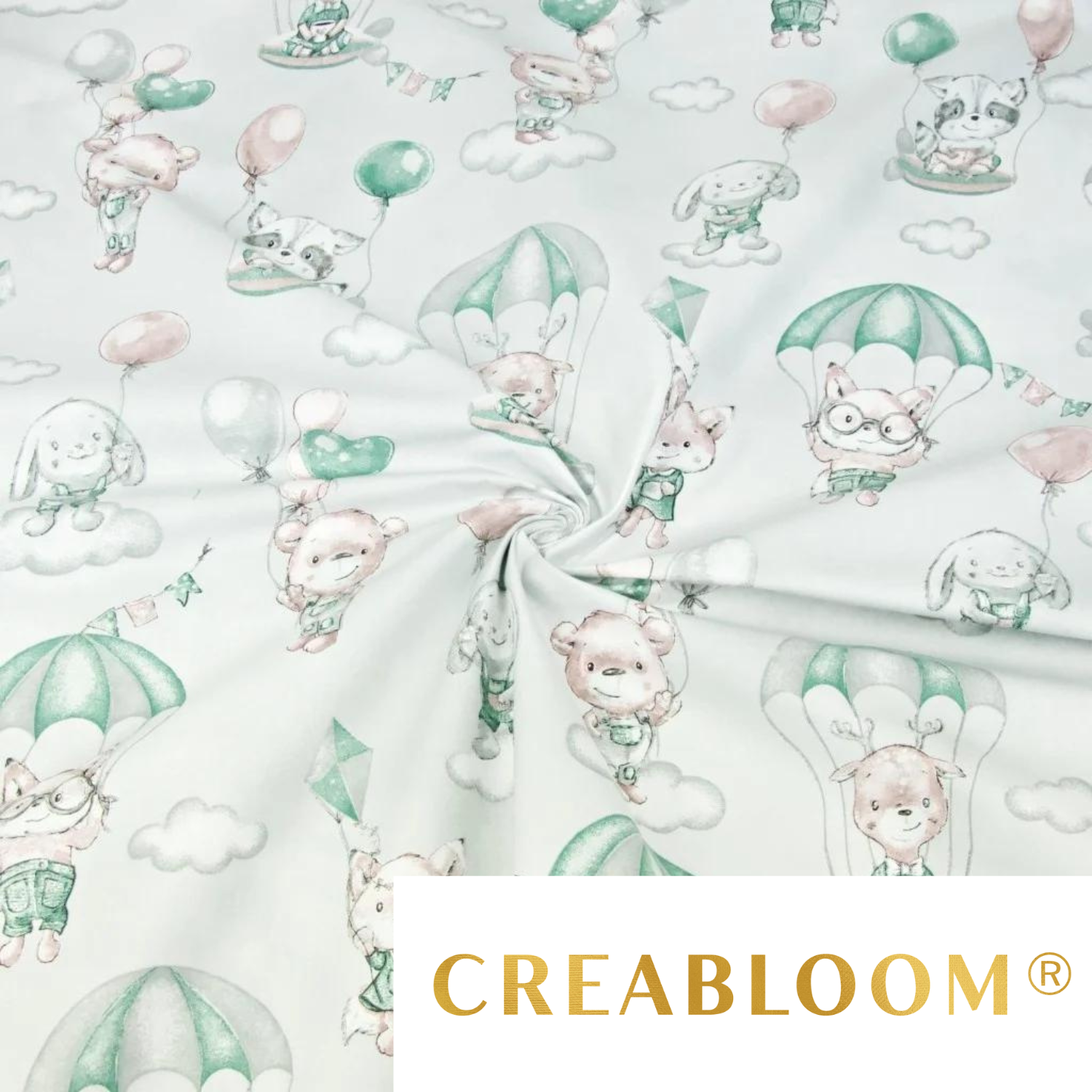 Tissu Coton Motif Animaux