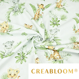 Tissu Coton Motif Animaux