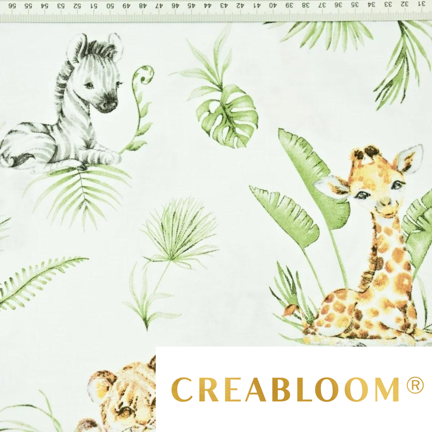 Tissu Coton Motif Animaux