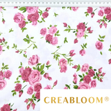 Tissu Coton Motif Roses