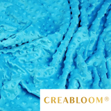 Tissu Minky Turquoise