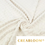 Tissu Minky Beige Clair