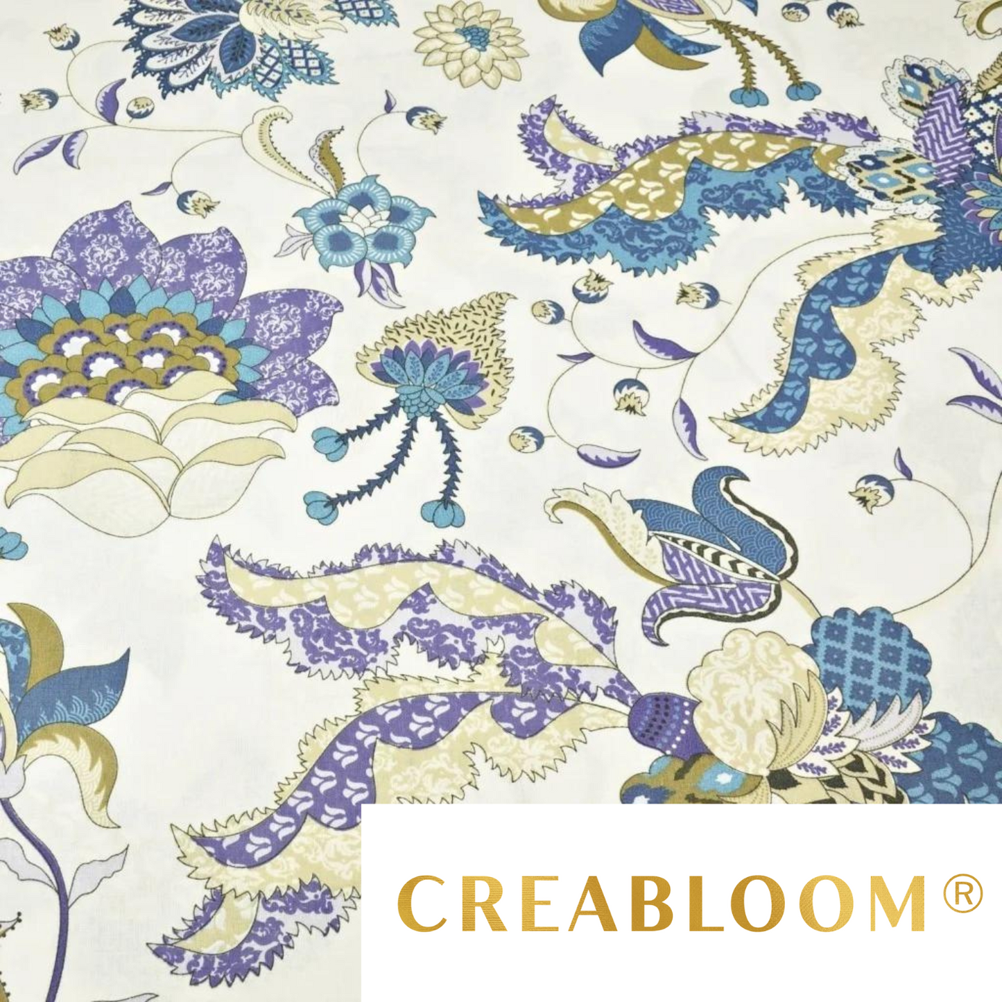 Tissu Coton Motif Fleurs