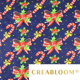 Tissu Coton Motif Noël