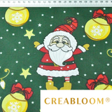 Tissu Coton Motif Noël