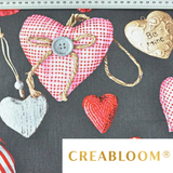 Tissu Coton Motif Coeurs