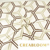 Tissu Coton Motif Géométrique