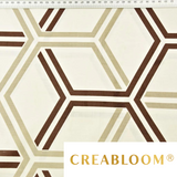 Tissu Coton Motif Géométrique