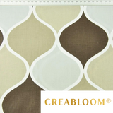 Tissu Coton Motif Géométrique
