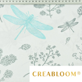 Tissu Coton Motif Insectes