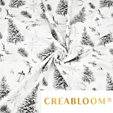 Tissu Coton Motif Noël