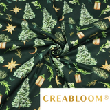 Tissu Coton Motif Noël