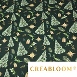 Tissu Coton Motif Noël