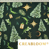 Tissu Coton Motif Noël