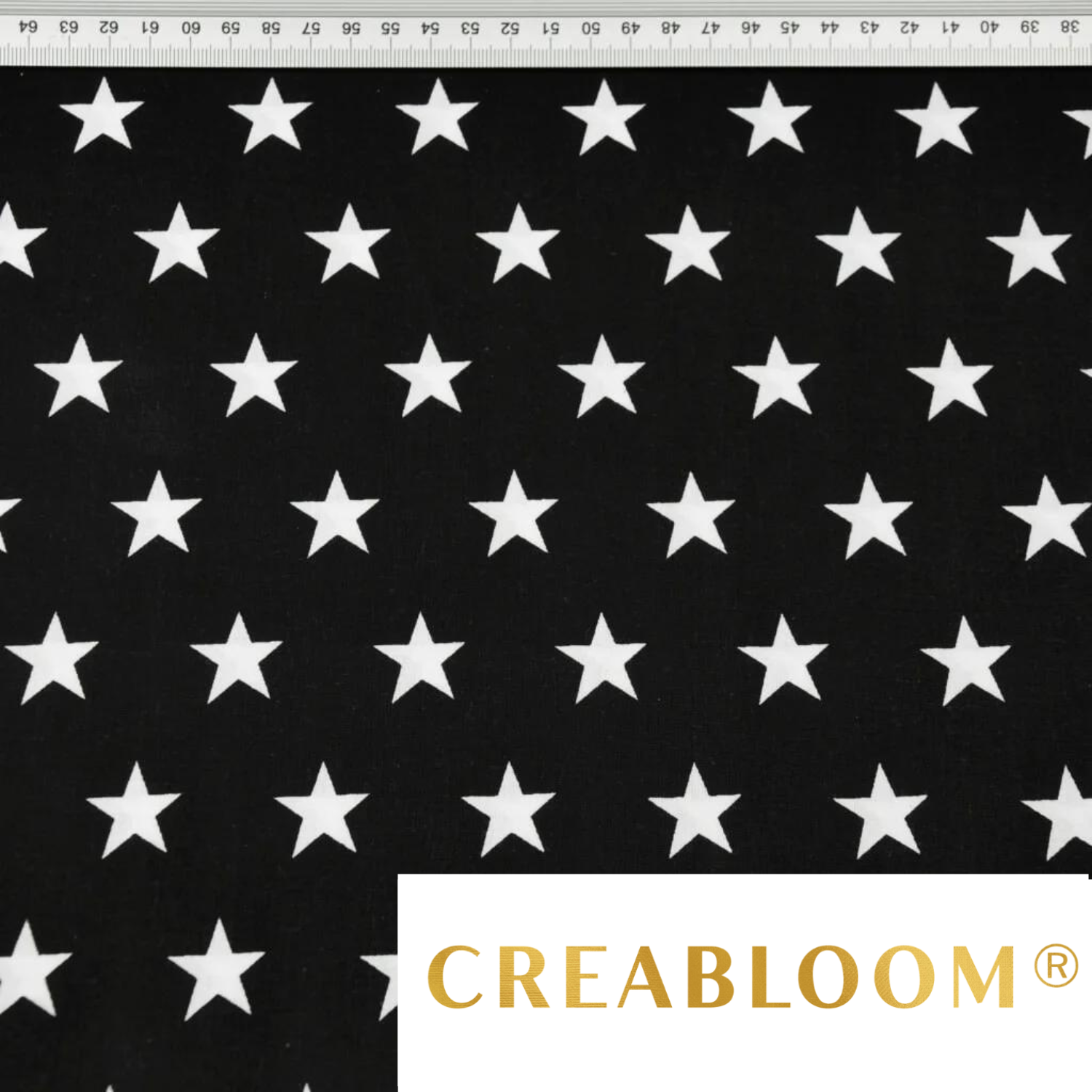 Tissu Coton Motif Étoiles