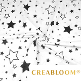 Tissu Coton Motif Étoiles