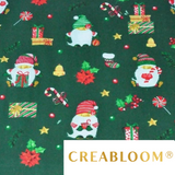 Tissu Coton Motif Noël