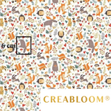 Tissu Coton Motif Animaux
