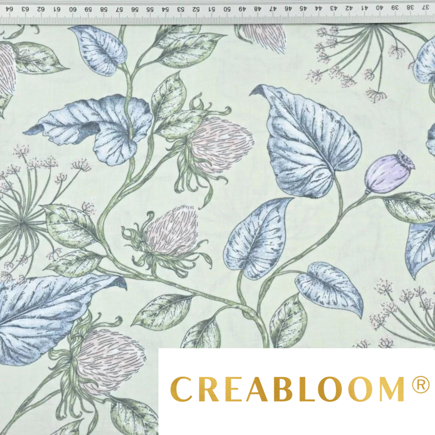 Tissu Coton Motif Fleurs