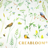 Tissu Coton Motif Oiseaux