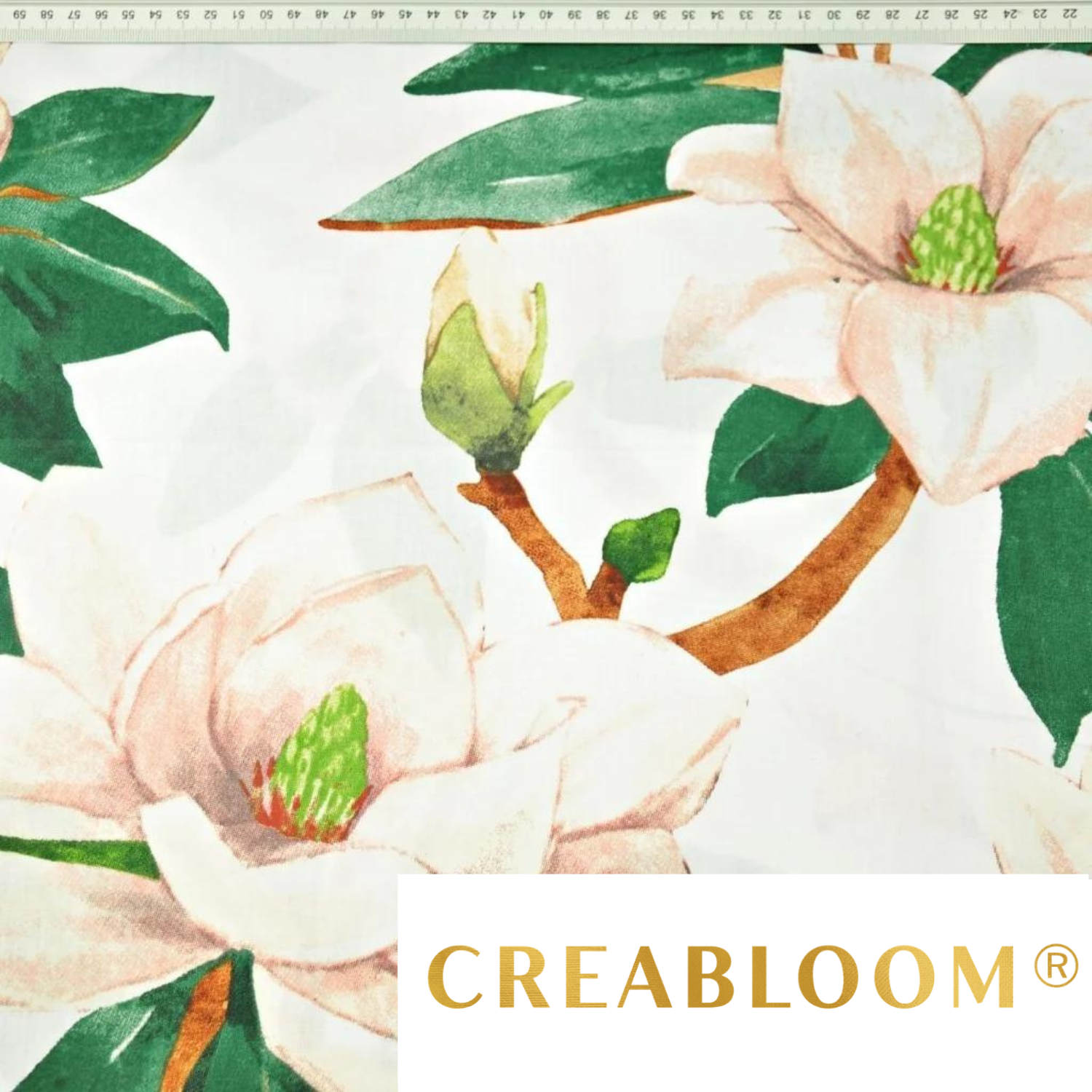 Tissu Coton Motif Fleurs