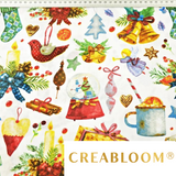 Tissu Coton Motif Noël